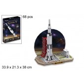 Saturn V Rocket. CUBIC FUN 079322