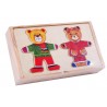 Puzzle "Oso y osa". TOINSA 72-104