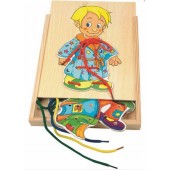 Threading dress-up boy. WOODYLAND 90018