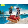 Pirate Raft carry case. PLAYMOBIL 5655