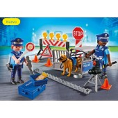 Police Roadblock. PLAYMOBIL 6924