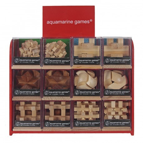 Puzzle de madera en 3D. AQUAMARINE GAMES MT1151