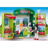 Cofre: Tienda de flores. PLAYMOBIL 5639