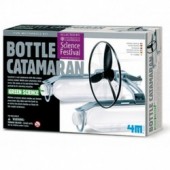 Bottle catamaran.