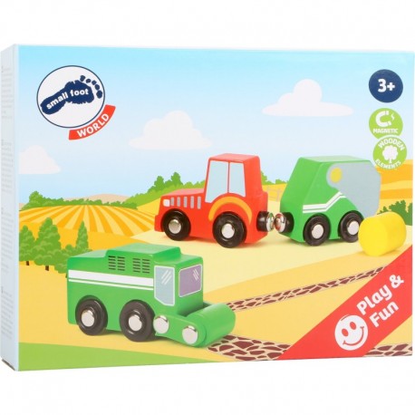 Farm vehicle set.