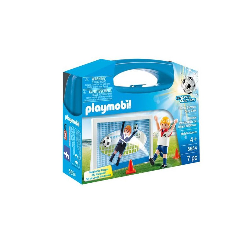 Maletin futbol playmobil on sale