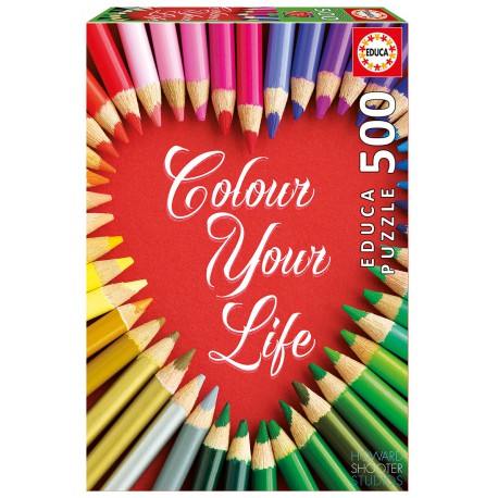 Colour your life. 500 pcs.