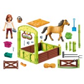  Playmobil Spirit: Establo Lucky y Spirit. 9478