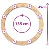 Tren de madera, circular. EICHHORN