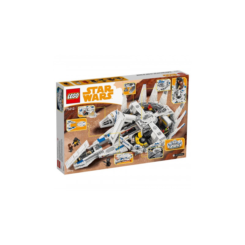 Lego star wars halcón milenario del corredor de kessel online