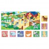 Puzzle 8+1 granja.