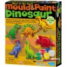 Mould and paint: Dinosaur.