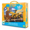 Floor puzzle: Dirt digger. LEARNINING JOURNEY