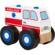 Construction vehicle ambulance.