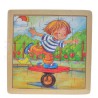 Wooden puzzle ''children''.