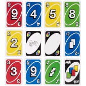 Uno, juego de cartas. MATTEL