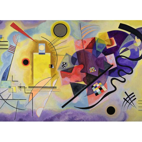 Kandinsky: Yellow, red and blue. 1000 pcs.