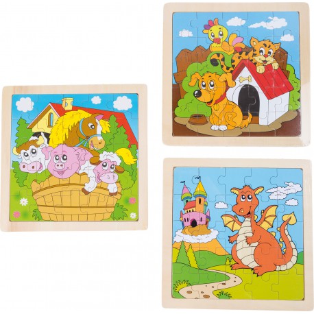 Puzzle "animales".