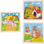 Puzzle "animales".