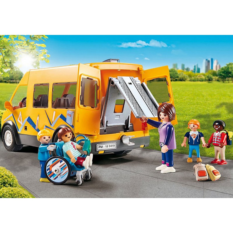 Autobús escolar de playmobil hot sale