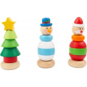 Christmas Stacking Figurines.