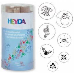 Winter stamp set. HEYDA