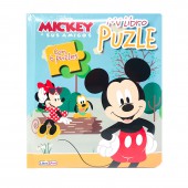 Mickey y sus amigos. Libro-Puzzle.