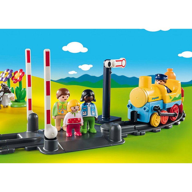 Playmobil store train set