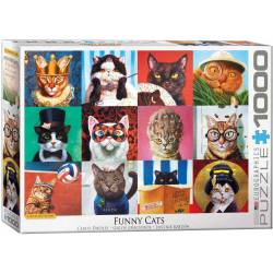 Funny cats. 1000 pcs.