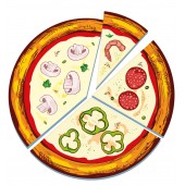 Pizza de números.