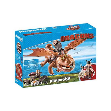 Dragons: Barrilete y Patapez. Playmobil 9460