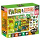 Farms with stickers.