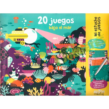 Mi estuche de juegos. 20 juegos bajo el mar