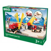 Rail & road crane set.