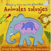 Dibuja y crea con las plantillas Animales Salvajes.