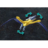 Pteranodon: Ataque desde el aire.