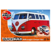 Quickbuild VW Camper Van rojo.