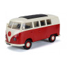 Volkswagen camper van red Quickbuild.