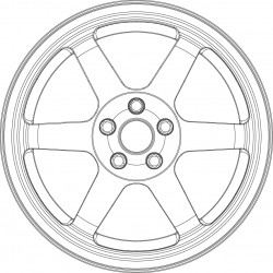 SB 37 tire and wheel set.