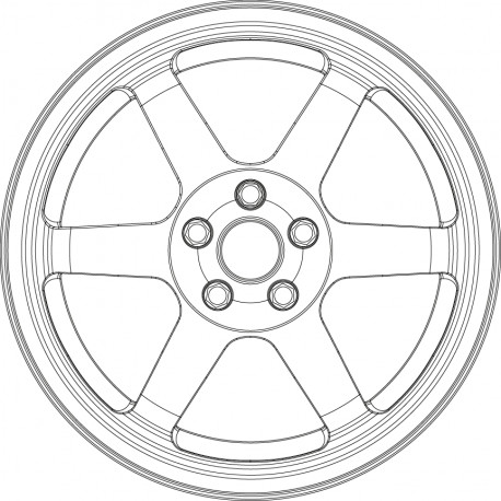 SB 37 tire and wheel set.