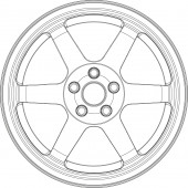 SB 37 tire and wheel set.