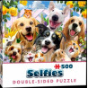 Selfie perros y gatos. 500 piezas.