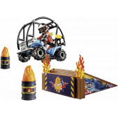 Starter pack Stunt show quad with fire ramp.