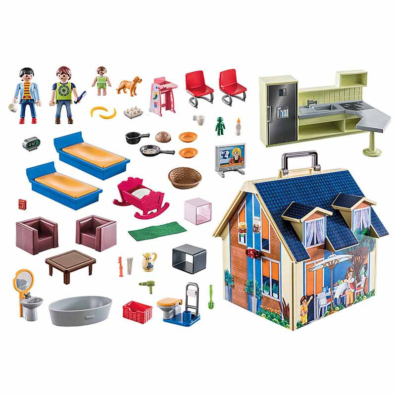 Casa maletin playmobil amazon hot sale