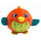 Animal friends stuffed rattle.