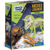 Arqueojugando Triceratops fosforescente.