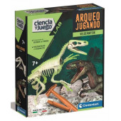 Arqueojugando Velociraptor fosforescente.