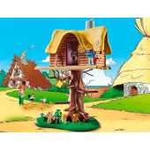 Asterix: Cacofonix with treehouse.