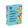 Taco, Gorro, Tarta, Regalo, Pizza.