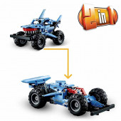 Monster Jam Megalodon, Lego Technic.